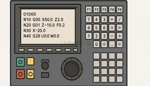 NC旋盤の荒加工サイクル（G71）の使い方を徹底解説